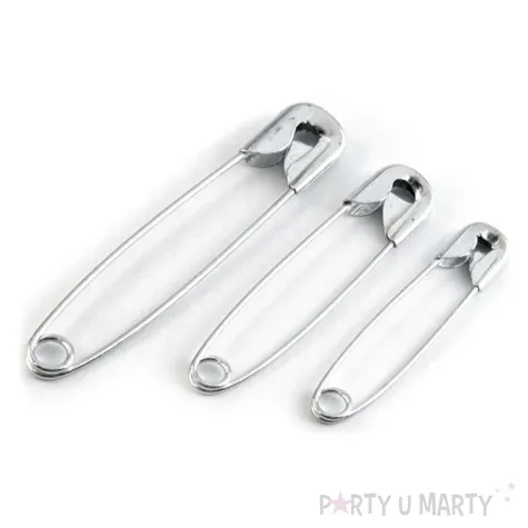 agrafka metalowa classic srebrna stoklasa 28 45 mm 10 szt