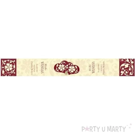 akcyza na alkohol bordowe serca 20 szt