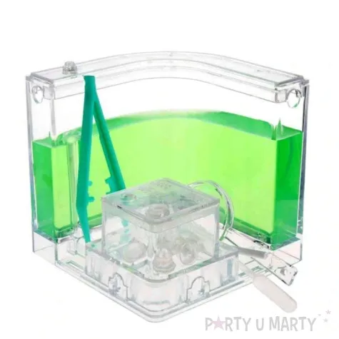 akwarium do mrowek led deluxe zielone gadgetmaster zielone