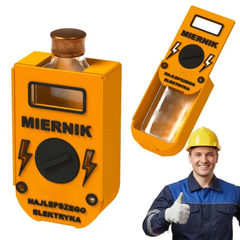 alko miernik dla najlepszego elektryka pomaranczowy