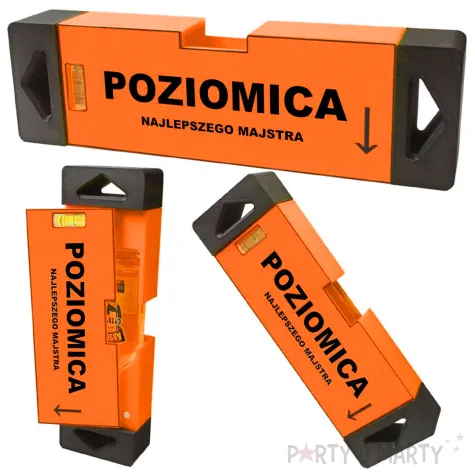alko poziomica poziomica najlepszego majstra pomaranczowy