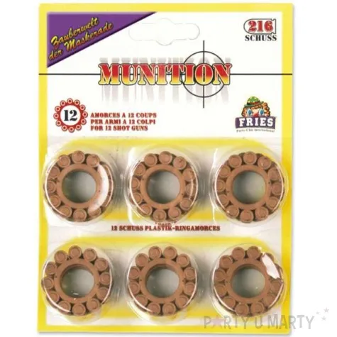 amunicja do broni 12 strzalowa kapiszony fries 18 szt