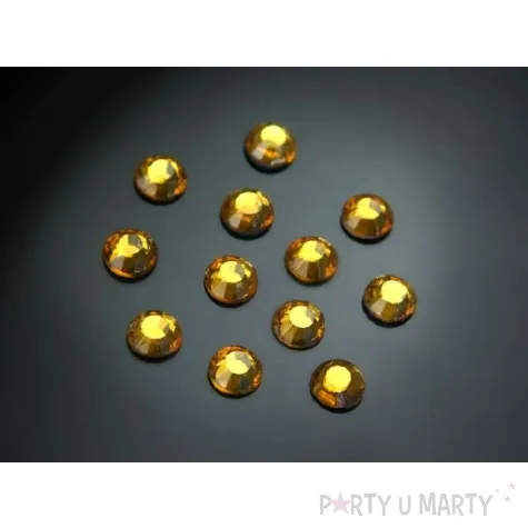 aplikacje na goraco zloty 6 mm 1 op