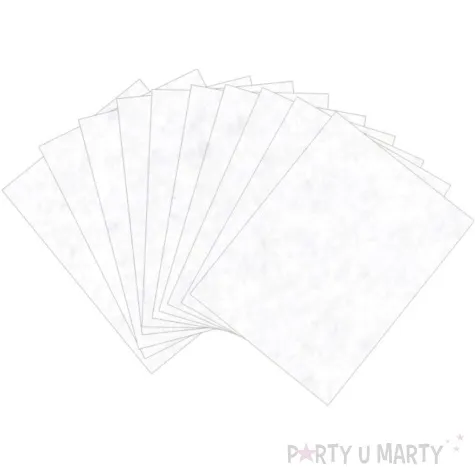 arkusze filcowe a4 kolor bialy aliga 10 szt