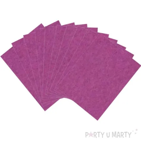 arkusze filcowe a4 kolor fioletowy aliga 10 szt