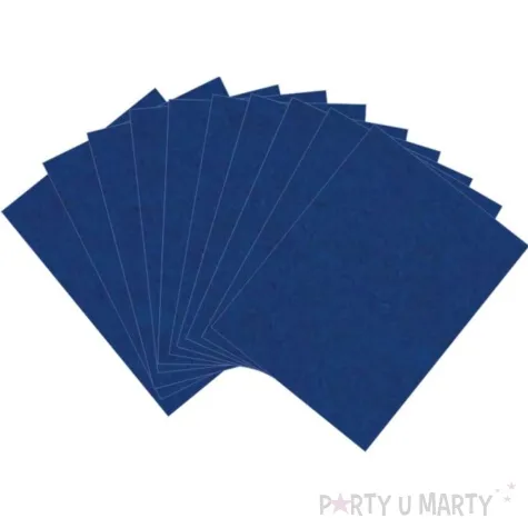 arkusze filcowe a4 kolor granatowy aliga 10 szt