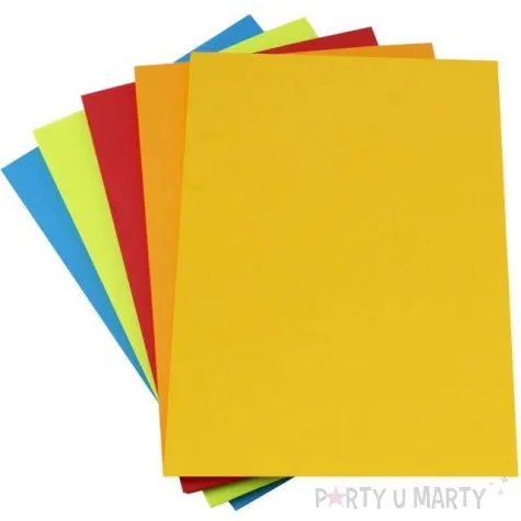 arkusze papierowe mix 5 kolorow a4 d rect 250 szt