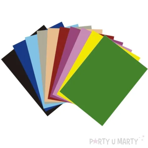 arkusze piankowe a4 craft mix samoprzylepne titanum 10 kol