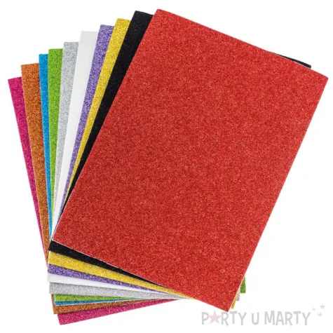 arkusze piankowe a5 teczowy mix aliga 10 kol