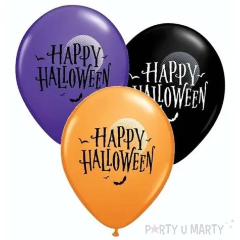 balon 11 happy halloween mix 25 szt