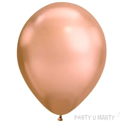 balon chrom rozowo zloty qualatex 7 100 szt