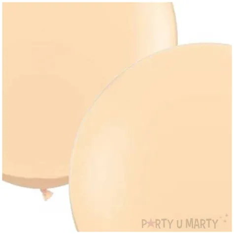 balon classic round kremowy blush qualatex 36 2 szt