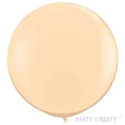 balon classic round kremowy blush qualatex 36 2 szt
