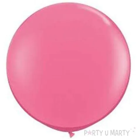 balon classic round rozowy qualatex 36 2 szt