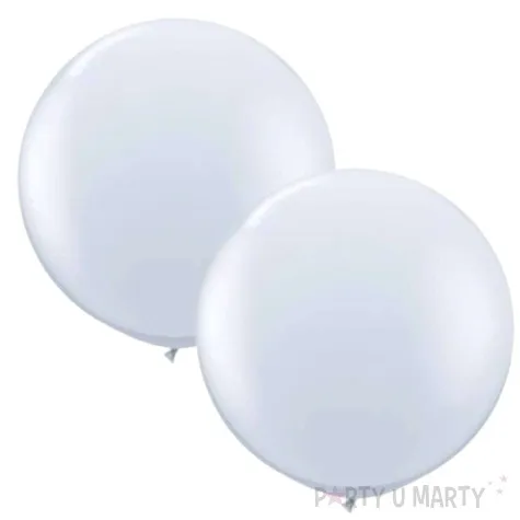 balon classic round transparentne qualatex 36 2 szt