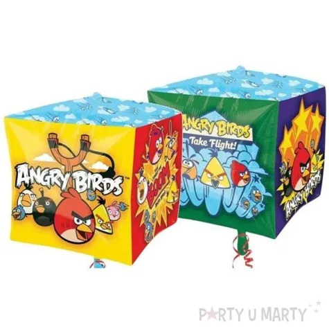 balon foliowy 15 angry birds szescian qbz