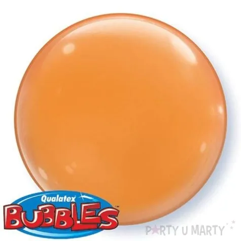 balon foliowy 15 kula pomaranczowa 4 szt