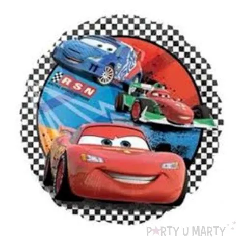 balon foliowy 18 cars okragly