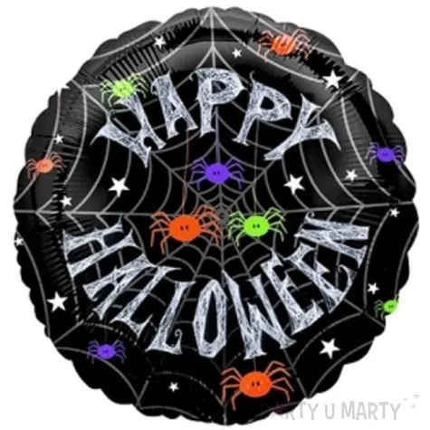 balon foliowy 18 cir happy halloween 1 szt