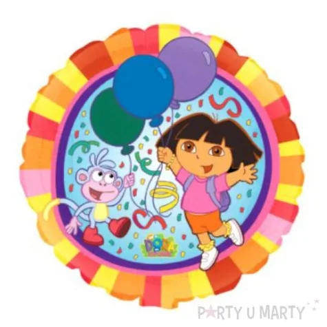 balon foliowy 18 dora poznaje swiat