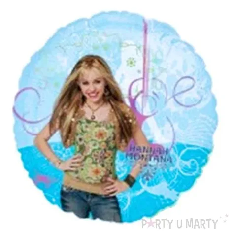 balon foliowy 18 hannah montana