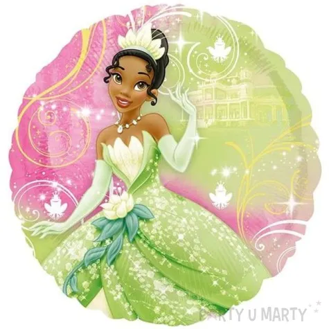 balon foliowy 18 ksiezniczka tiana ksiezniczka i zaba