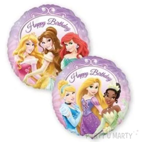 balon foliowy 18 ksiezniczki disney urodziny
