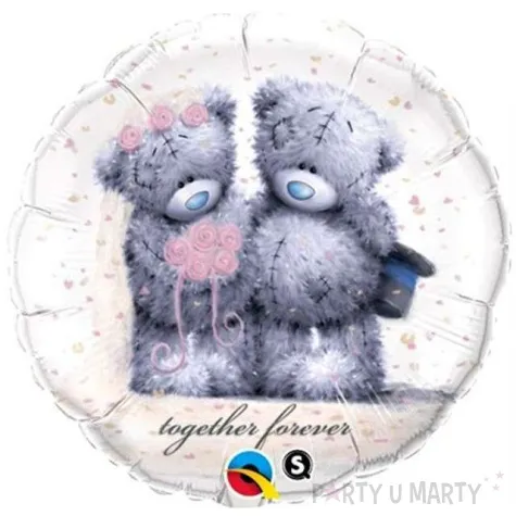 balon foliowy 18 misie na zawsze razem