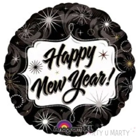 balon foliowy 18 new years gala