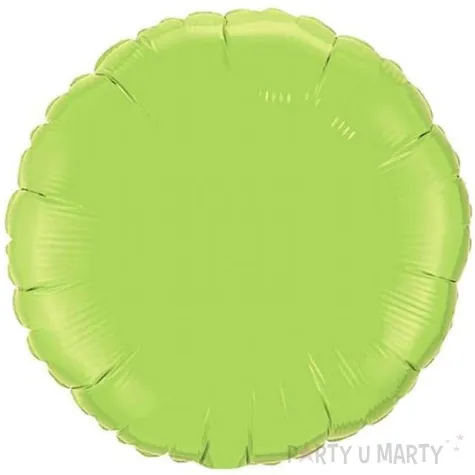 balon foliowy 18 okragly pistacjowy