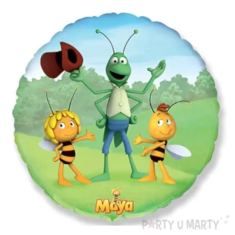 balon foliowy 18 pszczolka maja i przyjaciele