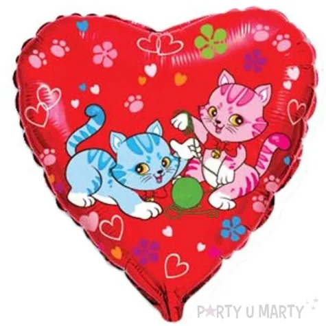 balon foliowy 18 slodkie kotki