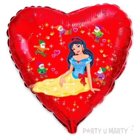 balon foliowy 18 sniezka i krasnoludki