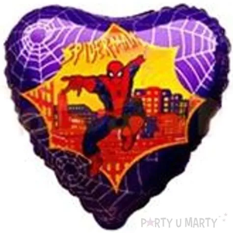 balon foliowy 18 spiderman serce