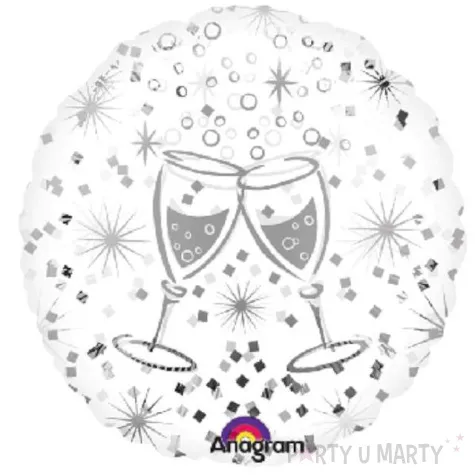 balon foliowy 18 toast kieliszki