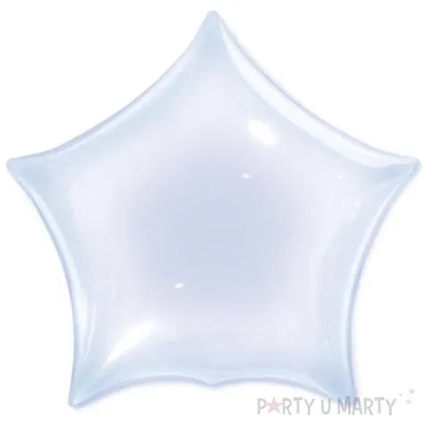 balon foliowy 22 deco star transparent