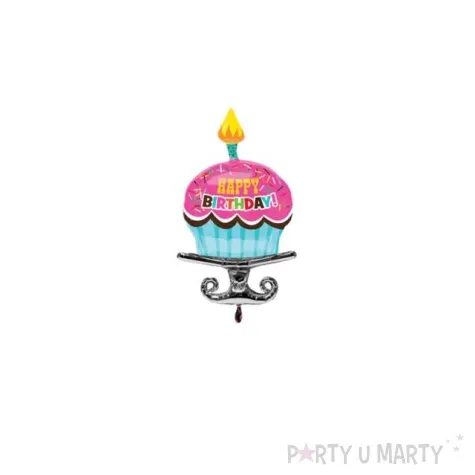 balon foliowy 22x37 shp babeczka 1 szt