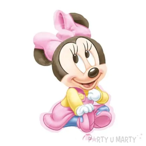 balon foliowy 24 minnie baby girl