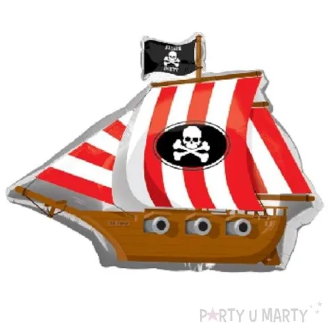 balon foliowy 24 statek piracki