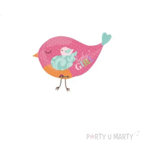 balon foliowy 26x33 shp tweet baby girl 1 szt