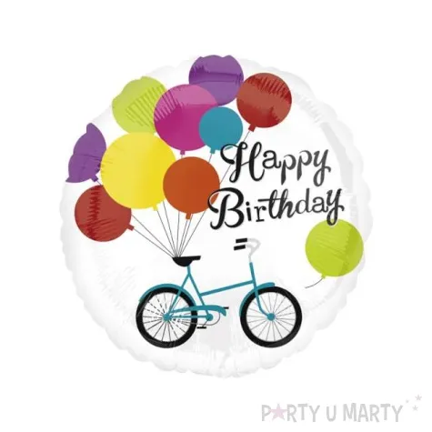 balon foliowy 28 cir happy birthday 1szt