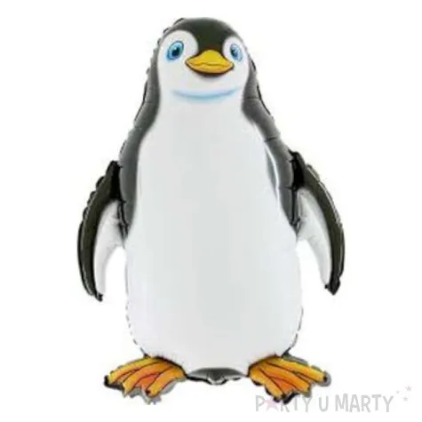 balon foliowy 36 pingwin czarny