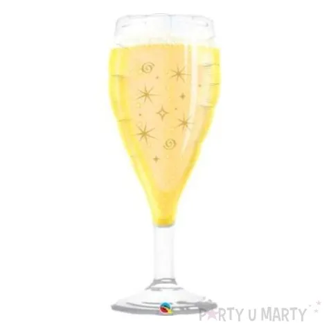 balon foliowy 39 kieliszek z szampanem
