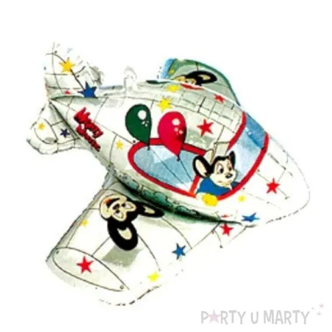 balon foliowy 3d samolot 1 szt