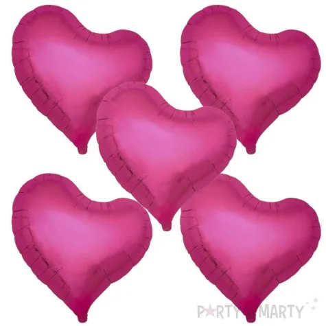 balon foliowy 5 serc purpurowy takarakosan 18 5 szt hrt