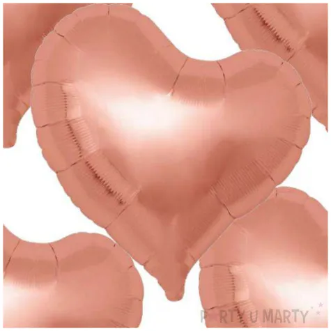 balon foliowy 5 serc rozowe zloto takarakosan 14 5 szt hrt