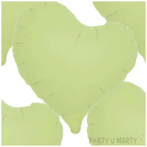 balon foliowy 5 serc zielony takarakosan 14 5 szt hrt