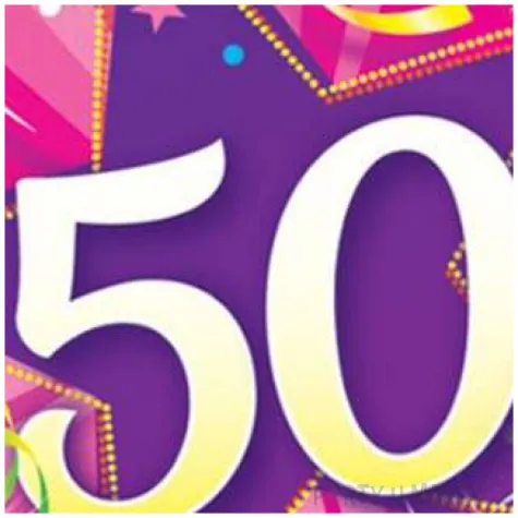 balon foliowy 50 urodziny rozowy qualatex 18 rnd