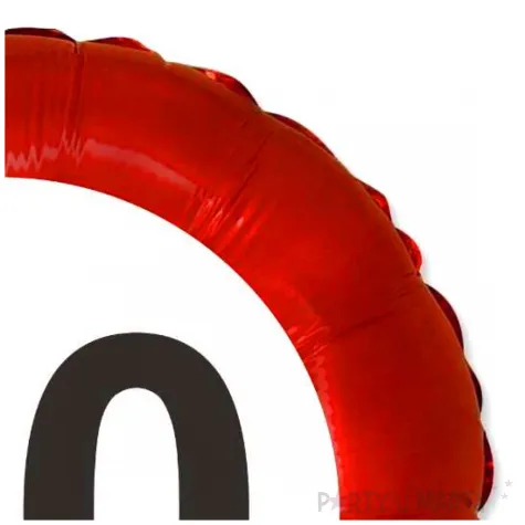 balon foliowy 70 urodziny traffic birthday 18 rnd