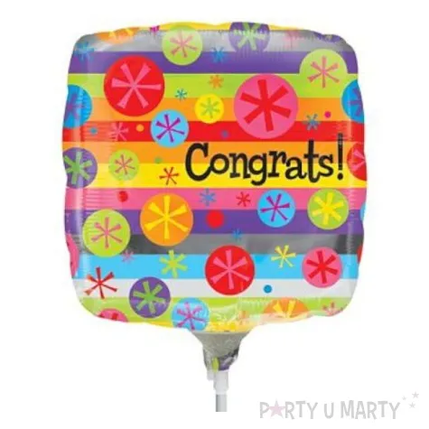 balon foliowy 9 congratulations gratulacje